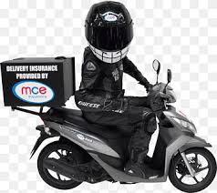Package Delivery Restaurant Courier Logistics Motorcycle Food Service Scooter Png Pngwing