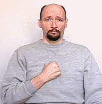 Sorry in sign language make a fist and lay it on your chest, right over your heart. Sorry American Sign Language Asl