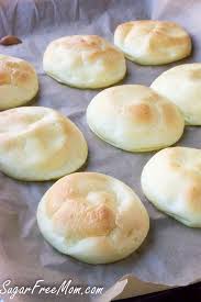 Low Carb Cloud Bread Loaf Is One Of The Lowest Carb Breads You Will Ever Make You Can Even Turn This Loaf Into Rolls As Well Sugar Cloud Bread Food Recipes