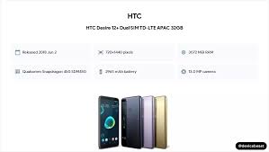 HTC Desire 12+ Dual SIM TD-LTE APAC ...
