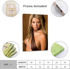 Tara Reid Posters Sexy Posters Room Aesthetic Posters Wall Art Decoration  PostersWall Poster Art Canvas Printing Gift Office Bedroom Aesthetic Poster  08x12inch(20x30cm) Frame-style: Posters & Prints - Amazon.com