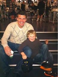 David Boreanaz Photo David And Jaden On The Bones Set David Is Directing David Boreanaz David Photo