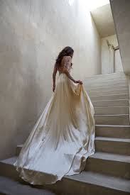 Santorini Gown Silk Wedding Dress Boho Wedding Dress Indian Wedding Dress
