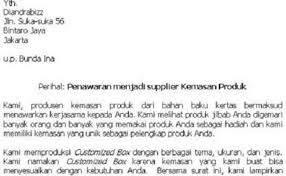 Apa itu surat penawaran barang? Contoh Surat Niaga Pengiriman Barang 2019 Kumpulan Resep Kuini