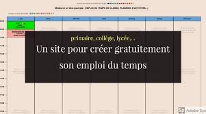 Téléchargez votre cv en format pdf haute définition, générez un lien public pour partager votre cv en ligne ou ajoutez un qr code directement sur votre cv pour. Un Site Pour Creer Gratuitement Son Emploi Du Temps Primaire College Lycee Etudes Superieures Ado Zen