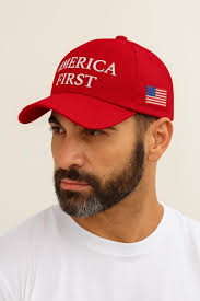 America First Classic Embroidered Hat, Support Donald Trump Hat, MAGA  Support Hat, USA Flag Cap, Conservative Republican Hat