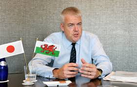 Wales emoji is a tag sequence combining 🏴 black flag, tag latin small letter g, Welsh Leader Uses First Visit To Japan To Flag Increased Exports Stronger Bilateral Ties The Japan Times