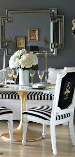 Farmhouse christmas dining room decorations red black and. Black And Gold Dining Decor Novocom Top