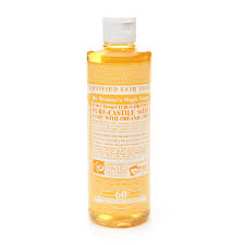 pure castile soap organic citrus orange