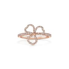 Maybe you would like to learn more about one of these? Tiffany Paper Flowers Diamond Open Flower Ring In 18k Rose Gold Tiffany Co