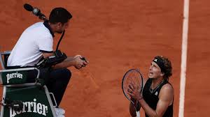 Djokovic also had defeated nadal in the 2015 quarterfinals in paris before losing that year's final, and it appeared as if the same fate was waiting sunday. French Open That S B Alexander Zverev In Furious Rant At Umpire Over Call V Stefanos Tsitsipas Eurosport
