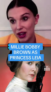 Millie Bobby Brown As Princess Leia