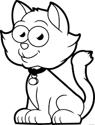 Check spelling or type a new query. Cute Cartoon Cat Coloring Pages Printable