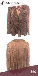 Gorgeous Vintage Suede Leather Jacket Leather Jacket Vintage Suede Jackets