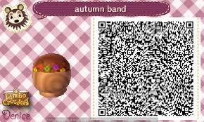 Autumn Flower Bands Animal Crossing Qr Animal Crossing Hair Animal Crossing