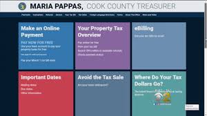 This site provides information about the cook county assessor's office,. Cook County Treasurer Cbs Chicago