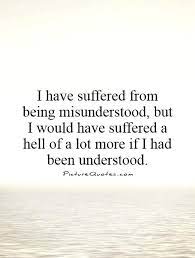 Misunderstood People Quotes Quotesgram
