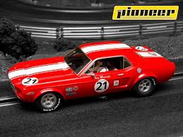 Manicslots Slot Cars And Scenery Gallery Pioneer Mustangs Slot Cars Slot Car Racing Mustang