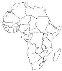 It also includes most countries of the middle east. Map Of Africa Africa Blank Map