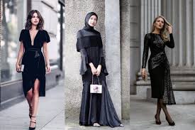 Model baju batik wanita ini ternyata dapat digunakan untuk acara formal seperti acara pernikahan, kondangan dan pesta. 10 Model Dress Hitam Untuk Gaya Kondangan Stylish