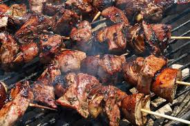 Moroccan lamb skewers with couscous. Moroccan Lamb Kebabs Very Delicious Kebabs