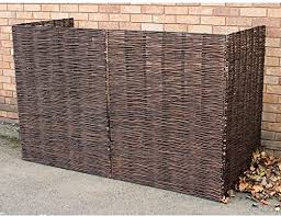 In this video i will share how to make your own bin storage. How To Hide Wheelie Bins In A Garden