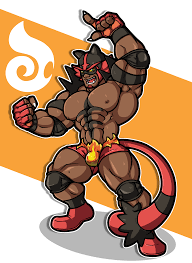 Incineroar Gijinka – Hentai – Rule34 – Cartoon Porn – Adult Comics