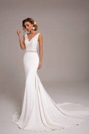 Nothing makes a woman feel more beautiful and feminine than a dress designed with a corseted bodice. Wedding Dresses For Hourglass Figure Tina Valerdi