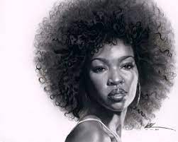 Foxy By Kevin Wak Williams African American Hair Salon Art In 2021 Natural Hair Art Black Women Art Natural Hair Styles
