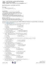 Contoh soal passive voice essay beserta jawaban you send your request, the sooner the essay will be completed. Soal Passive Voice Language Mechanics Style Fiction