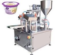 On Sale Rotary Yogurt Filling Sealing Machine Fully ...