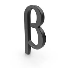 Beta Symbol Black PNG Images & PSDs for Download | PixelSquid - S11156872C