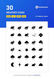 Download Weather Icon Pack Available In Svg Png Icon Fonts Icon Pack Weather Icons Icon