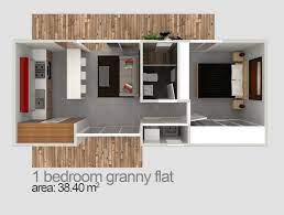 One Bedroom Granny Flat Designs Blue Gum Granny Flats Small House Inspiration Granny Flat Tiny House Cabin
