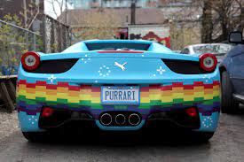 Ferrari found this to be a mockery of their brand, and sent the dj a cease. Purrari Rear Deadmau5 Know Your Meme