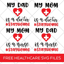 Download Free Healthcare Svg Mom Dad Is Doctor Nurse Pineapple Paper Co
