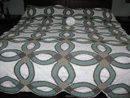 King Sized Crochet Bedspread Double Wedding Ring Pattern Made It For My Daughter S Wedding Gif Crochet Quilt Pattern Afghan Crochet Patterns Crochet Wedding