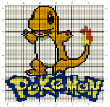 Pokemon crochet pattern crochet patterns amigurumi crochet dolls knitting patterns. Charmander Pokemon Knitting Chart Knitting And Com