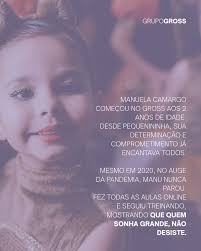 Hoje nossa bailarina @manu.camargo.bailarina representa o GROSS na grande  final do YAGP Brasil, um dos maiores festivais competitivos de dança do  mundo. 💜 @yagp A Manu não está apenas participando: ela está