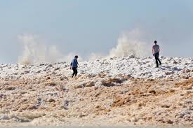 Southwest Michigan beaches shrink as Lake Michigan rises