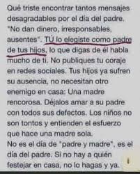 Origen del día del padre. Dopl3r Com Memes Que Triste Encontrar Tantos Mensajes Desagradables Por El Dia Del Padre No Dan Dinero Irresponsables Ausentes Tu Lo Elegiste Como Padre De Tus Hijos Lo Que Digas De