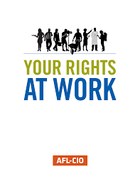 Okay so my employer told me i can't return to work on a false accusation that i have made a false check and she is now denying me work or to return to work. Your Rights At Work Afl Cio