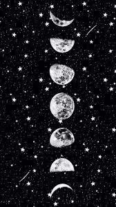 Moon Stars Moon And Stars Wallpaper Space Phone Wallpaper Night Sky Wallpaper