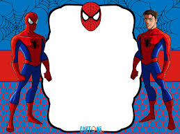 Cartoni Animati Crea Il Tuo Invito O Biglietto Di Auguri Di Spiderman Personalizzato Con Inviti Di Compleanno Inviti Per Festa Festa Di Compleanno Supereroe