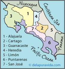 It borders panama to the south, guanacaste province to the north and san jose. Costa Rica Facts And Information