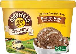 Rocky Road Peanut Butter Fudge Ice Cream Varieties Fudge
