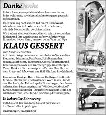 Contribute, create and discover gravesites from all over the world. Traueranzeigen Von Klaus Gessert Trauer In Thueringen De