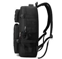 Tas Laptop sekolah tahan air kustom tas Gym taktis Oxford tas Trekking  kebugaran Molle ransel taktis 45L