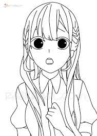 Download or print out coloring pages from our online library. Ausmalbilder Anime Madchen 100 Malvorlagen Zum Kostenlosen Drucken