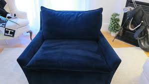 The chair and a half design on this chair and half are grand in scale much like the rest of the collection. West Elm Bliss Down Filled Chair And A Half Apartment Therapy S Bazaar